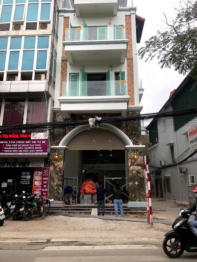 Mặt bằng lắp cửa tự động
